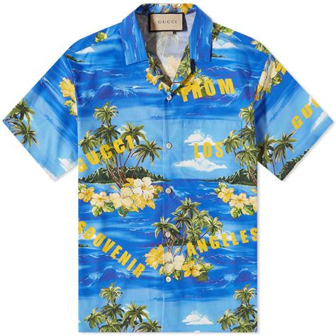 Gucci hawaiian shirt